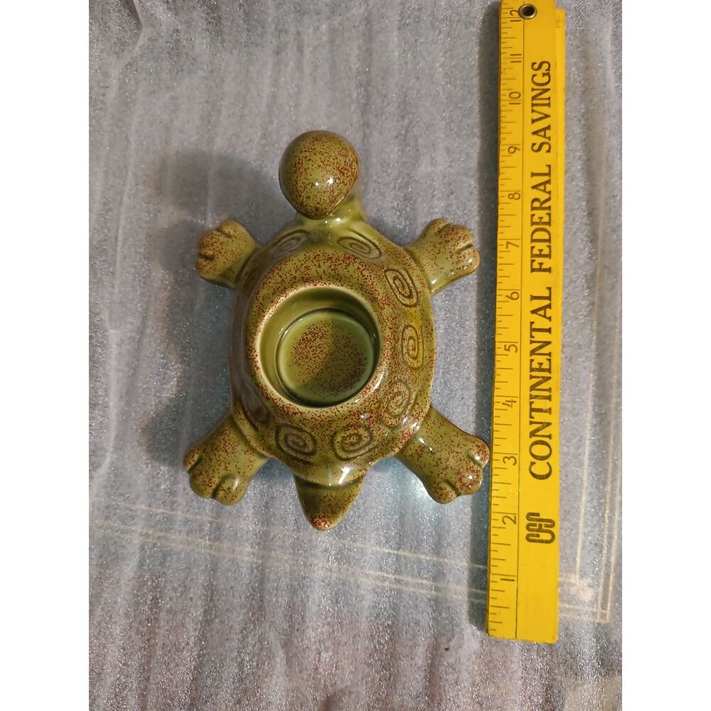 Party lite floating turtle votive tea light candle holder